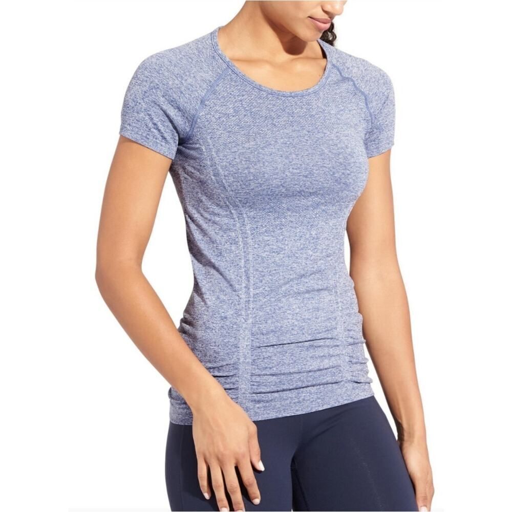 Athleta Fastest Track Seamless Short Sleeve Tee sz S